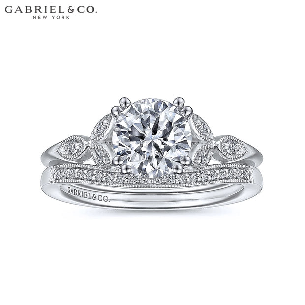 1.11ctw Round Cut Lab Grown Diamond Ring