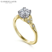 1.60ctw Round Cut Lab Grown Diamond Ring
