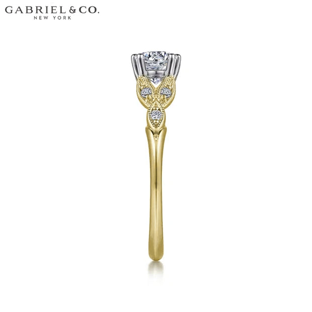 1.60ctw Round Cut Lab Grown Diamond Ring