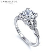 1.65ctw Round Cut Lab Grown Diamond Ring