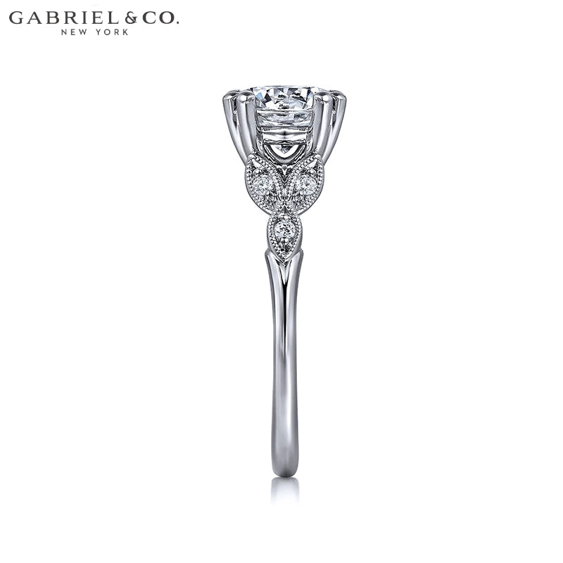1.65ctw Round Cut Lab Grown Diamond Ring