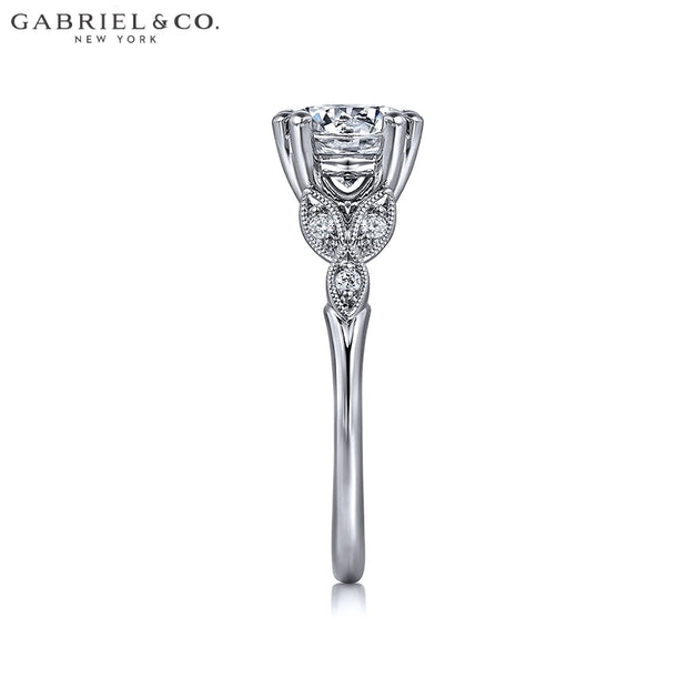 1.65ctw Round Cut Lab Grown Diamond Ring