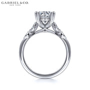 1.65ctw Round Cut Lab Grown Diamond Ring