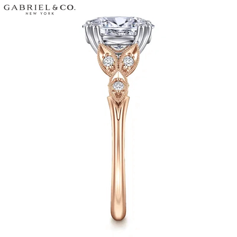 1.00ctr-2.50ctr Oval Cut Lab Grown Diamond Ring Tailor Made