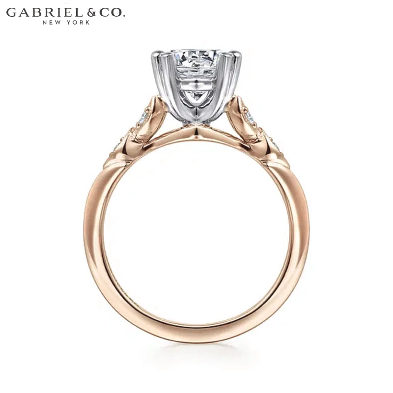 1.00ctr-2.50ctr Round Cut Lab Grown Diamond Ring Tailor Made