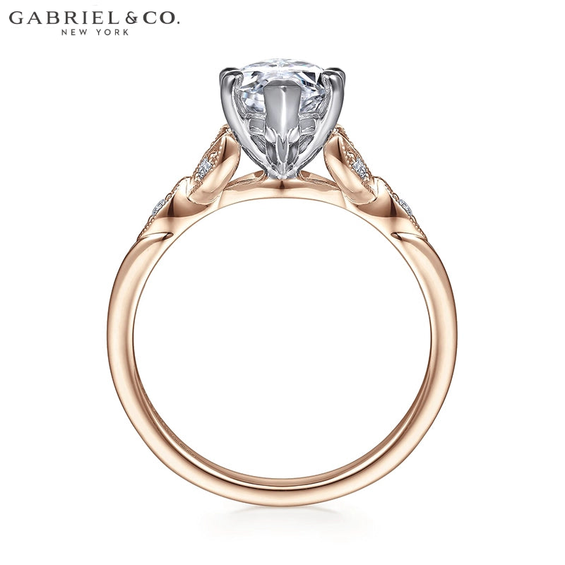 1.00ctr-2.50ctr Marquise Cut Lab Grown Diamond Ring