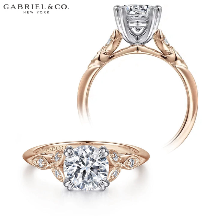 1.00ctr-2.50ctr Round Cut Lab Grown Diamond Ring Tailor Made