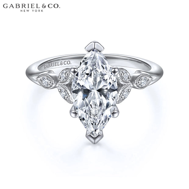 1.64ctw Marquise Cut Lab Grown Diamond Ring