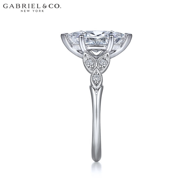 1.64ctw Marquise Cut Lab Grown Diamond Ring