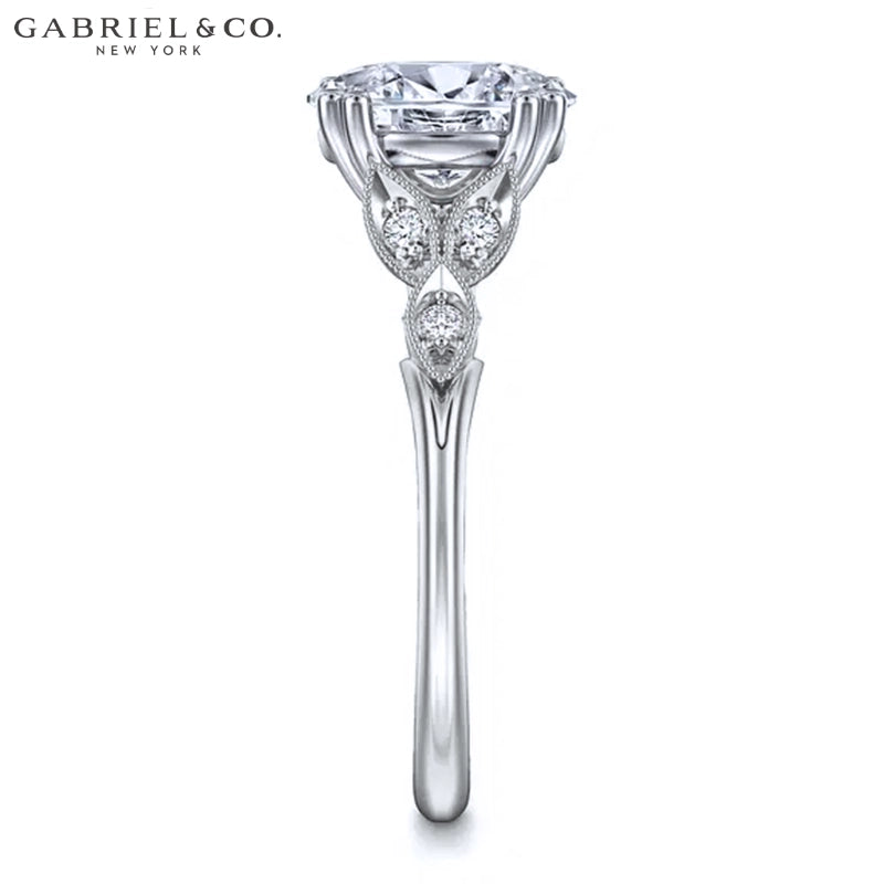 1.00ctr-2.50ctr Oval Cut Lab Grown Diamond Ring Tailor Made