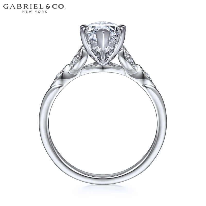 1.00ctr-2.50ctr Marquise Cut Lab Grown Diamond Ring