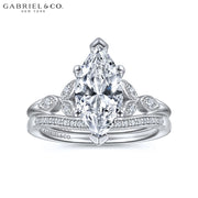 1.64ctw Marquise Cut Lab Grown Diamond Ring