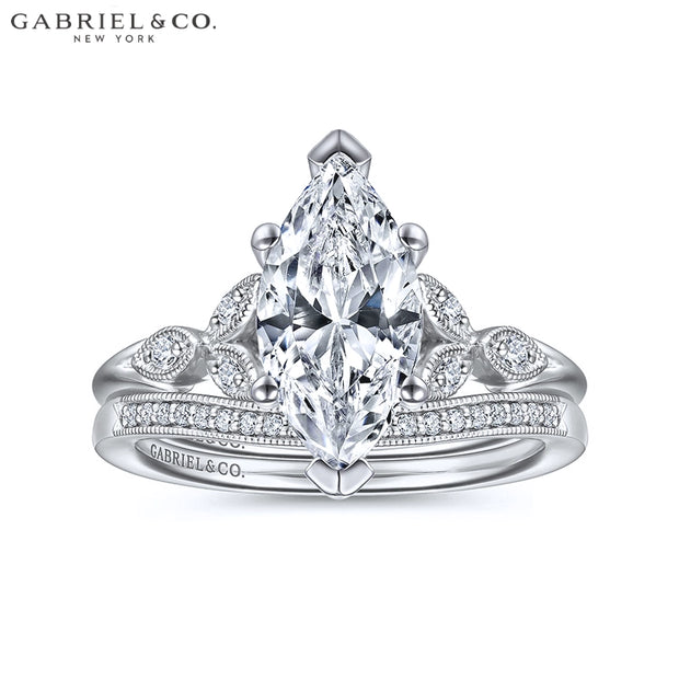 1.64ctw Marquise Cut Lab Grown Diamond Ring