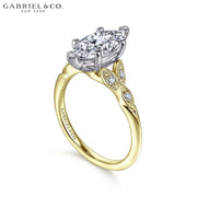 1.60ctw Marquise Cut Lab Grown Diamond Ring