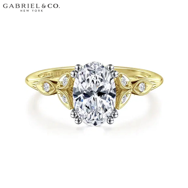 1.00ctr-2.50ctr Oval Cut Lab Grown Diamond Ring Tailor Made