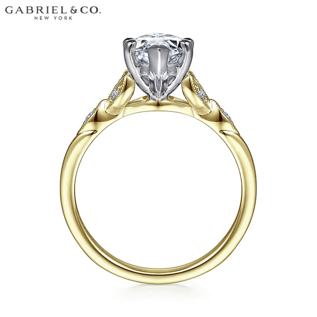 1.60ctw Marquise Cut Lab Grown Diamond Ring