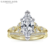 1.60ctw Marquise Cut Lab Grown Diamond Ring