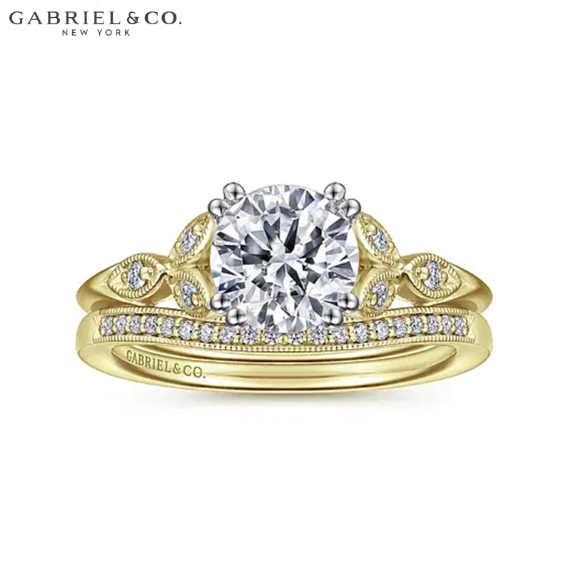 1.00ctr-2.00ctr Round Cut Natural Diamond Ring Tailor Made