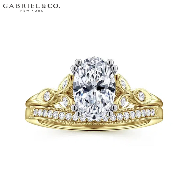 1.00ctr-2.50ctr Oval Cut Lab Grown Diamond Ring Tailor Made