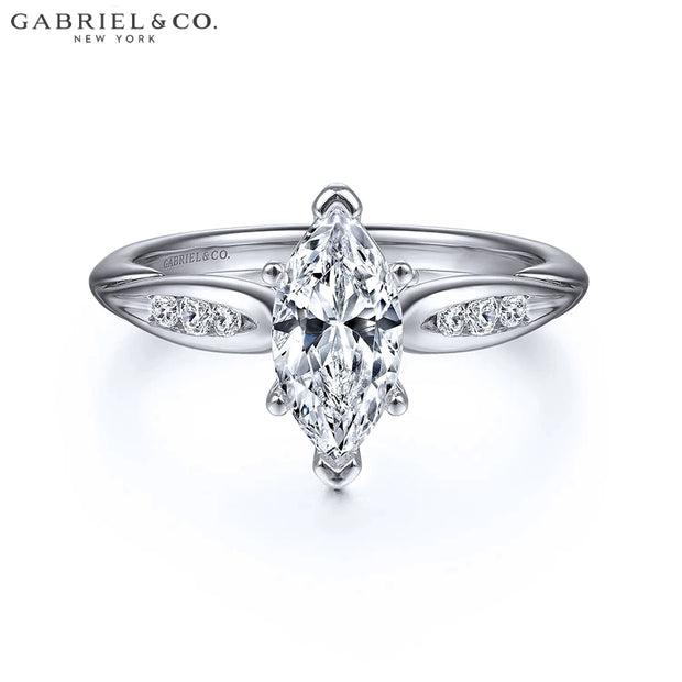 1.15ctw Marquise Cut Lab Grown Diamond Ring