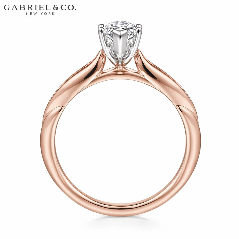 1.00ctr-2.00ctr Marquise Cut Lab Grown Diamond Ring