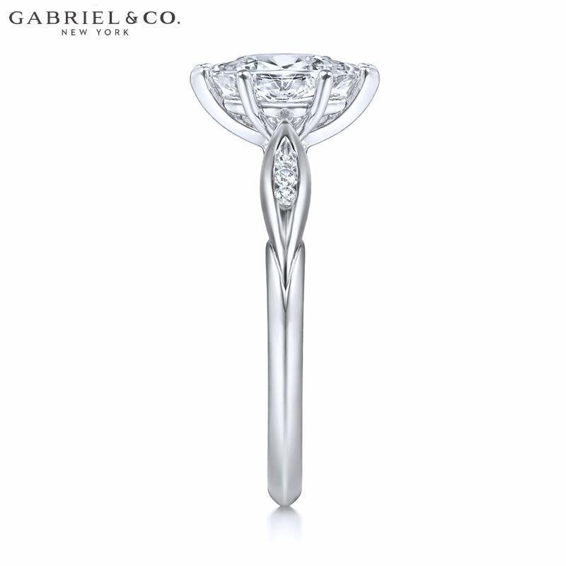 1.00ctr-2.00ctr Marquise Cut Lab Grown Diamond Ring