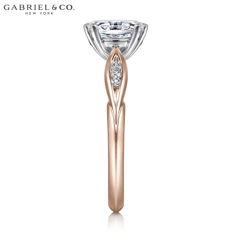 1.00ctr-2.00ctr Oval Cut Lab Grown Diamond Ring Tailor Made