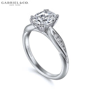 1.10ctw Oval Cut Lab Grown Diamond Ring