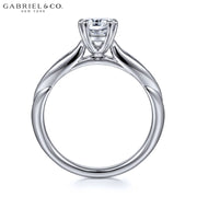 1.10ctw Oval Cut Lab Grown Diamond Ring