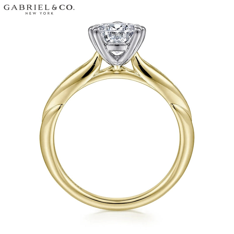 1.00ctr-2.00ctr Pear Cut Lab Grown Diamond Ring