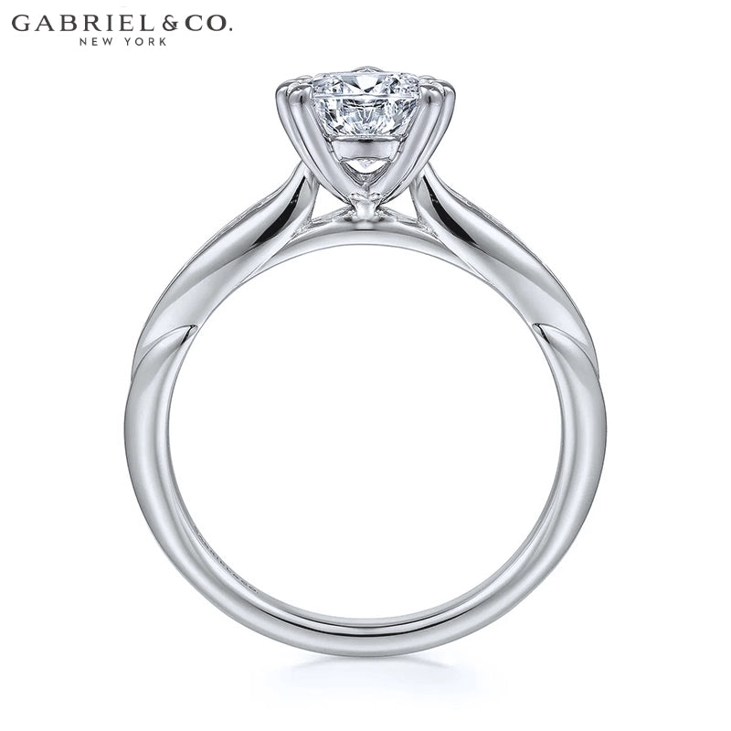 1.00ctr-2.00ctr Pear Cut Lab Grown Diamond Ring