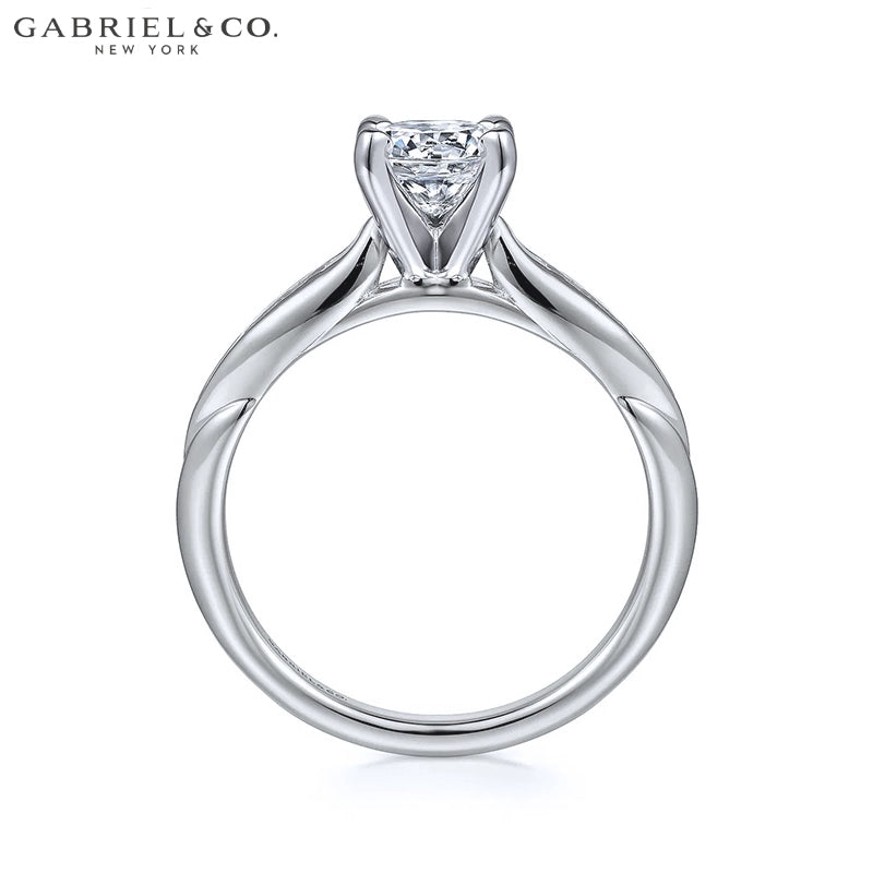 1.00ctr-2.00ctr Round Cut Lab Grown Diamond Ring Tailor Made