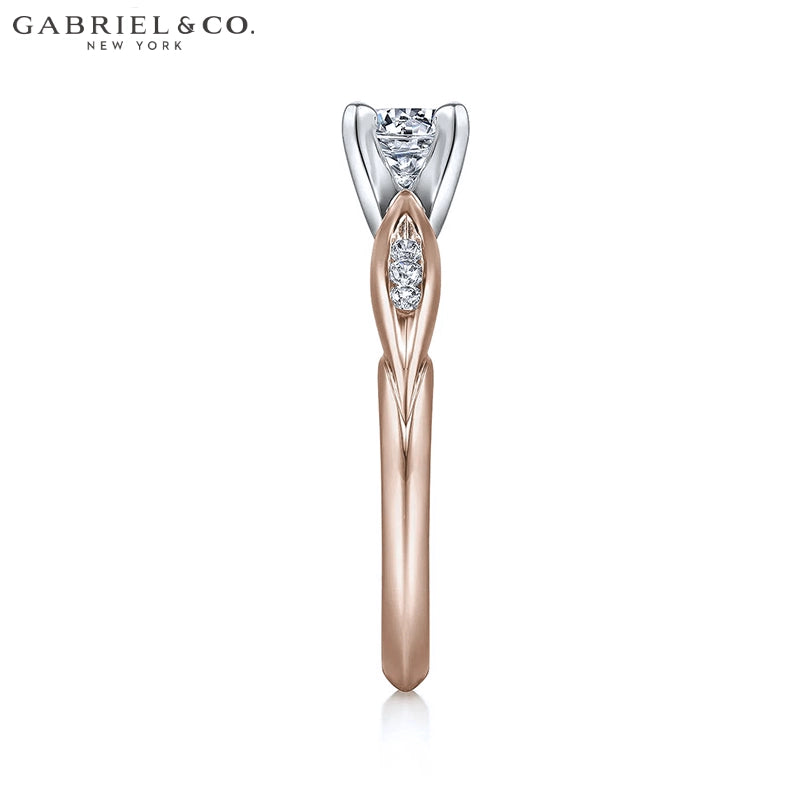 1.00ctr-2.00ctr Round Cut Lab Grown Diamond Ring Tailor Made