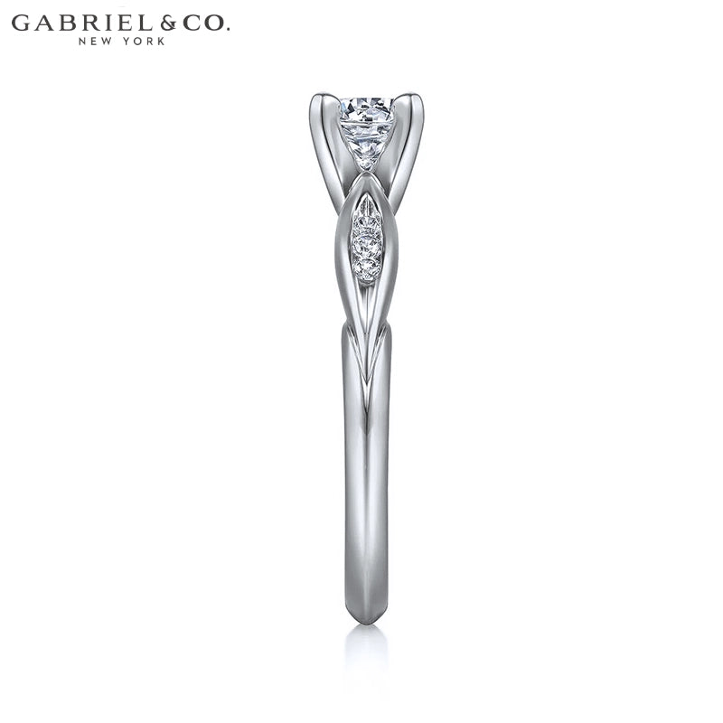 1.00ctr-2.00ctr Round Cut Lab Grown Diamond Ring Tailor Made