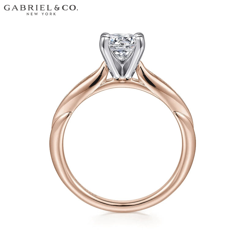 1.00ctr-2.00ctr Round Cut Lab Grown Diamond Ring Tailor Made