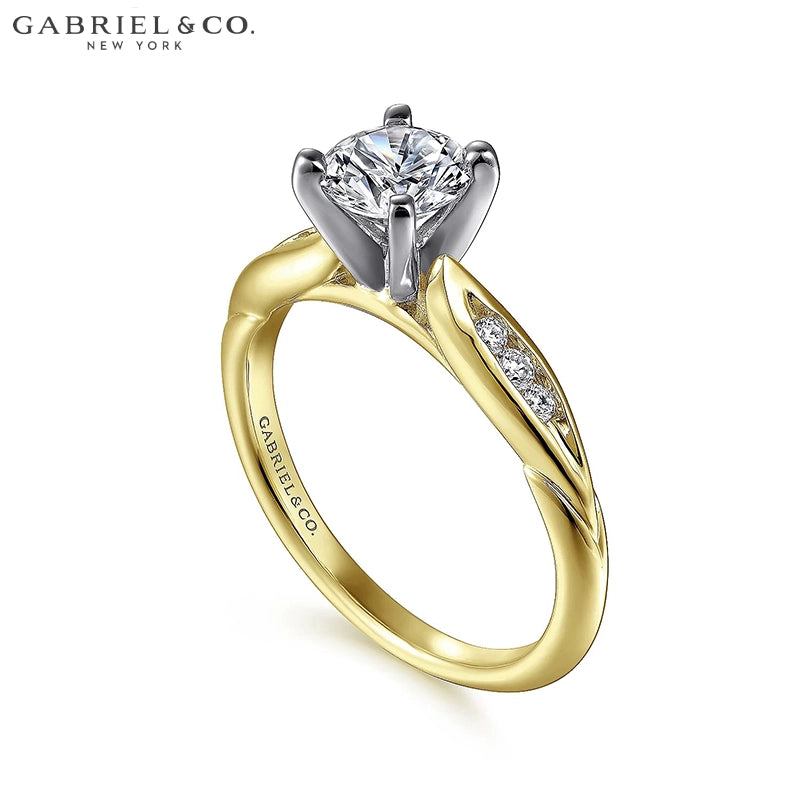 1.00ctr-2.00ctr Round Cut Lab Grown Diamond Ring Tailor Made