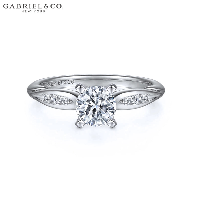 1.00ctr-2.00ctr Round Cut Lab Grown Diamond Ring Tailor Made