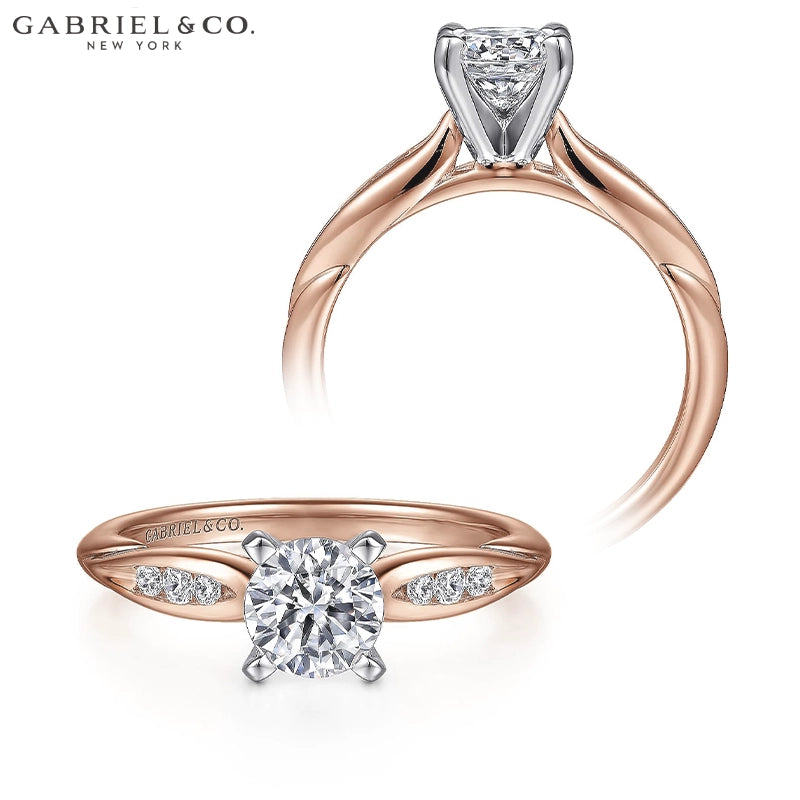 1.00ctr-2.00ctr Round Cut Lab Grown Diamond Ring Tailor Made