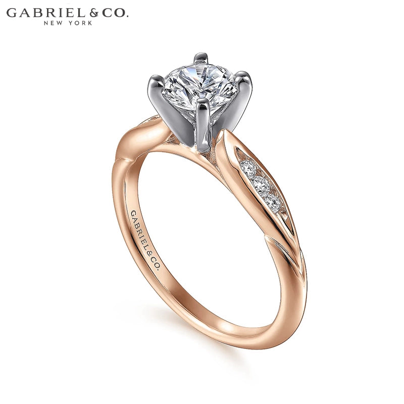 1.00ctr-2.00ctr Round Cut Lab Grown Diamond Ring Tailor Made