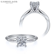 1.16ctw Round Cut Lab Grown Diamond Ring