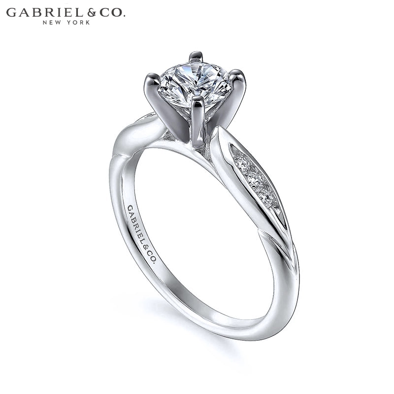 1.00ctr-2.00ctr Round Cut Lab Grown Diamond Ring Tailor Made