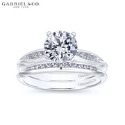 1.16ctw Round Cut Lab Grown Diamond Ring