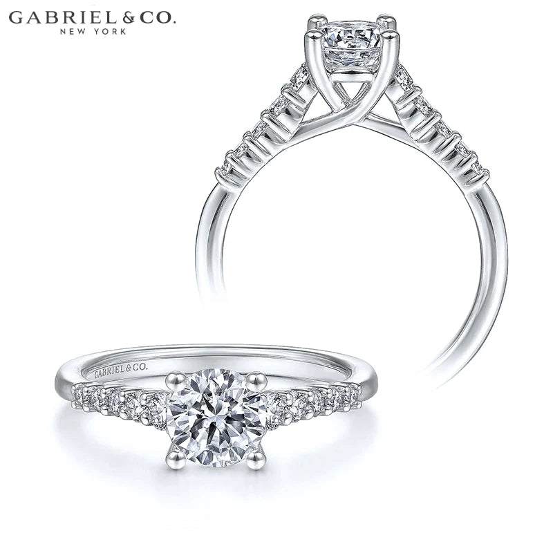 1.00ctw Round Cut Lab Grown Diamond Ring