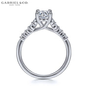 1.00ctw Round Cut Lab Grown Diamond Ring