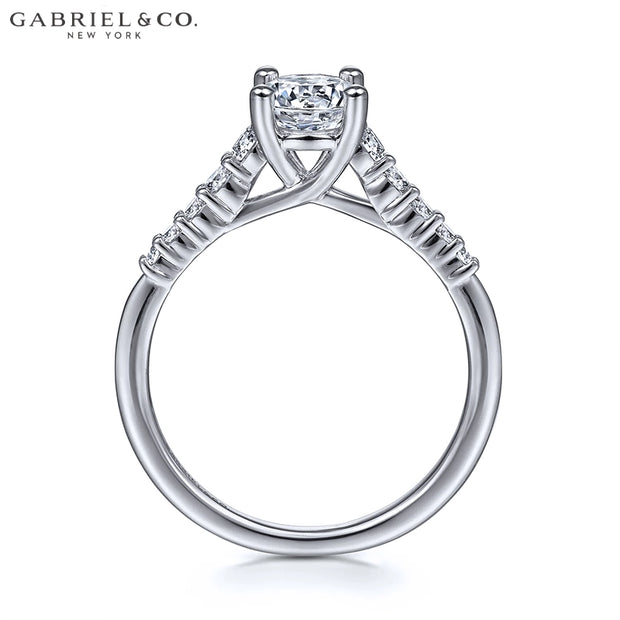 1.00ctw Round Cut Lab Grown Diamond Ring