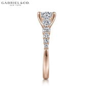 1.50ctr-3.00ctr Round Cut Lab Grown Diamond Ring