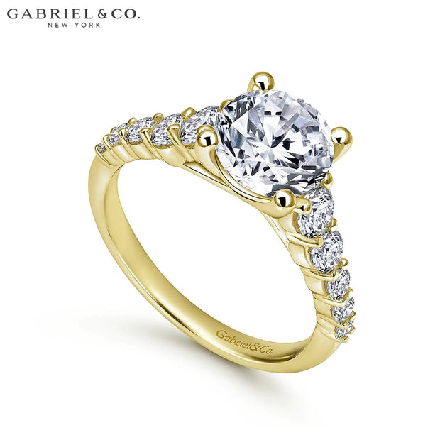 1.50ctr-3.00ctr Round Cut Lab Grown Diamond Ring