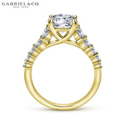 1.50ctr-3.00ctr Round Cut Lab Grown Diamond Ring