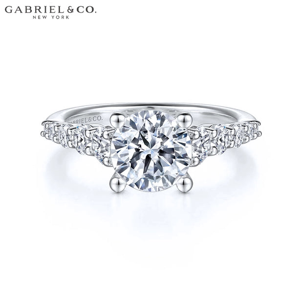 1.50ctr-3.00ctr Round Cut Lab Grown Diamond Ring