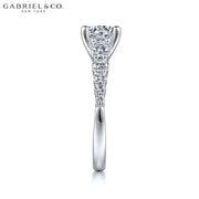1.50ctr-3.00ctr Round Cut Lab Grown Diamond Ring